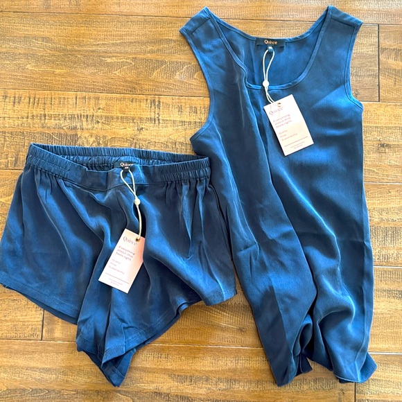 Quince Other - Quince Silk Sleep Set